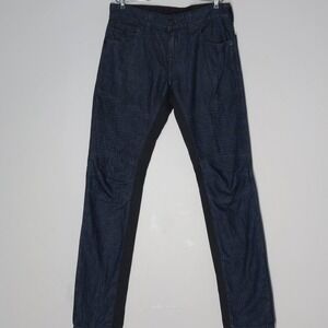 True Religion Rocco Relaxed Skinny Jeans Black Men's Size 30 Stripe